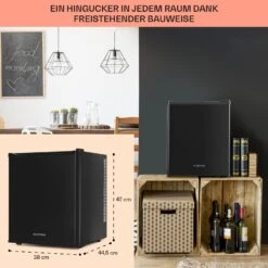 Happy Hour Minibar 5-15°C EEK G 25dB LED-Licht -Haushaltsgeräte Rabatte 10005400 DE 0006 usp