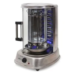 Kebap Master Pro Vertikalgrill 1500W Edelstahl Inkl. Spieß Set -Haushaltsgeräte Rabatte 10009355 yy 0006 detail oneconcept vertikalgrill