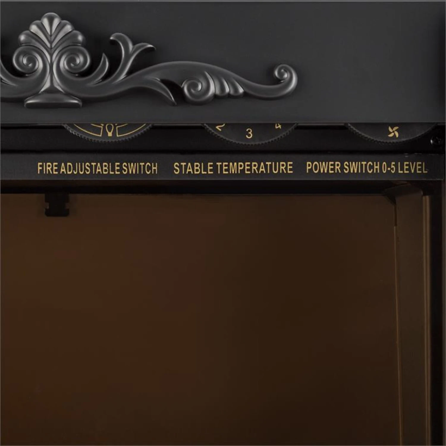 Grenoble Elektrischer Kamin Heizlüfter 1850 W Bodenrollen Thermostat 3 Grenoble Elektrischer Kamin Heizlüfter 1850 W Bodenrollen Thermostat – Bild 3