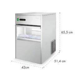 Powericer XXL Eiswürfelmaschine 160W 25 Kg/Tag 6 Kg Behälter Edelstahl -Haushaltsgeräte Rabatte 10013324 yy 0009 logo Klarstein Powericer XXL Ice Maker