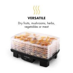 Bananarama Dörrautomat Schwarz 550W Trockner Dehydrator 6 Etagen -Haushaltsgeräte Rabatte 10027831 yy 0008 logo Klarstein Bananarama Doerrautomat schwarz reedit