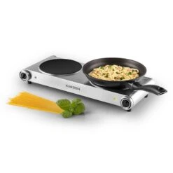 Captain Cook² Doppel-Kochplatte Infrarot 2400W Edelstahl -Haushaltsgeräte Rabatte 10027875 yy 0007 titel Klarstein Captain Cook Doppel Kochplatte