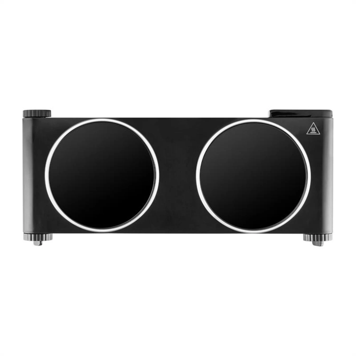 Captain Cook² Doppel-Kochplatte Infrarot 2400W Edelstahl Schwarz 5 Captain Cook² Doppel-Kochplatte Infrarot 2400W Edelstahl Schwarz – Bild 5