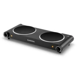 Captain Cook² Doppel-Kochplatte Infrarot 2400W Edelstahl Schwarz 11 Captain Cook² Doppel-Kochplatte Infrarot 2400W Edelstahl Schwarz -Haushaltsgeräte Rabatte 10027877 yy 0006 titel Klarstein Captain Cook Doppel Kochplatte