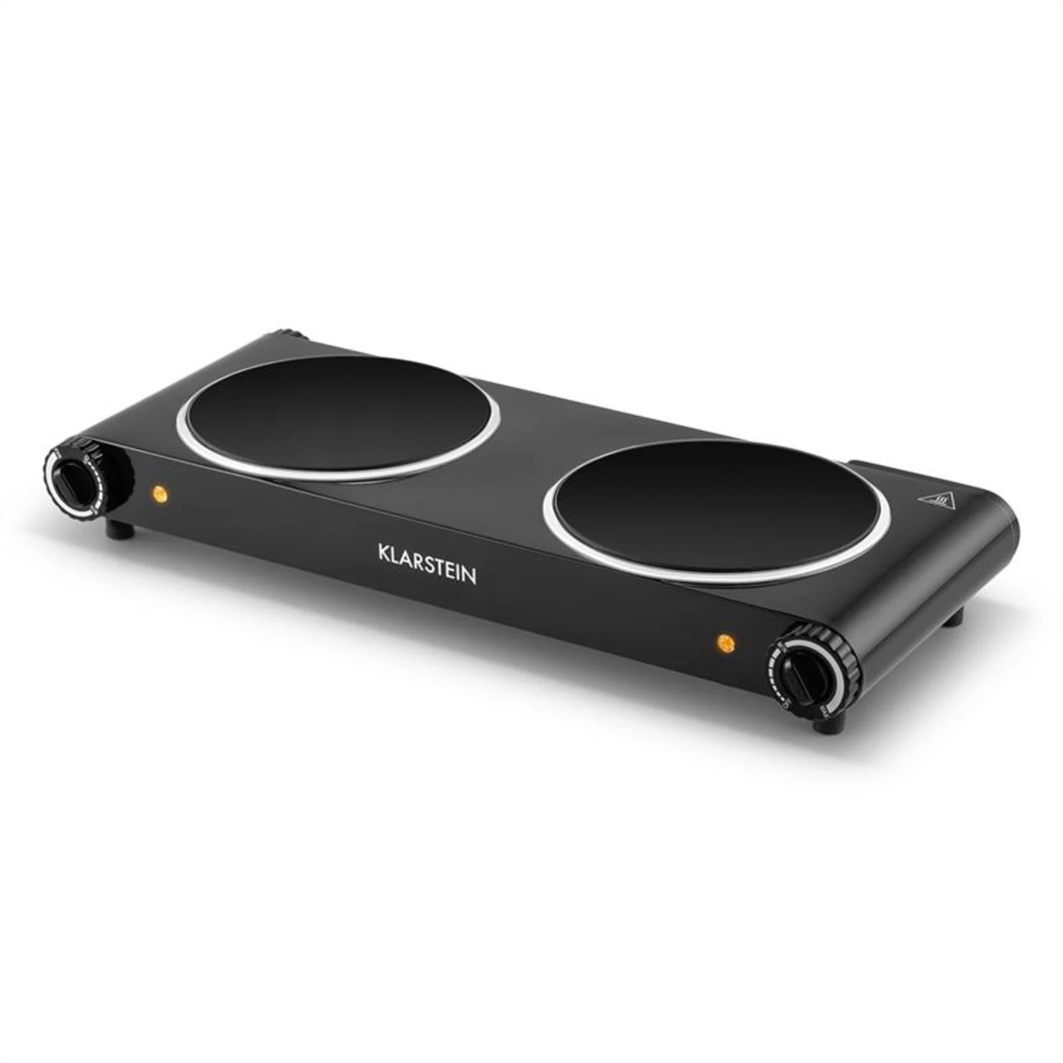 Captain Cook² Doppel-Kochplatte Infrarot 2400W Edelstahl Schwarz 6 Captain Cook² Doppel-Kochplatte Infrarot 2400W Edelstahl Schwarz – Bild 6