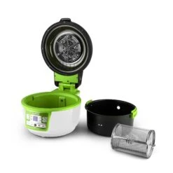 VitAir Turbo Heißluftfritteuse Grün-weiß 1400W Grillen Backen 9l 18 VitAir Turbo Heißluftfritteuse Grün-weiß 1400W Grillen Backen 9l -Haushaltsgeräte Rabatte 10028288 yy 0008 titel zubehoer 07 Klarstein VitAir Heissluftfritteuse gruen weiss