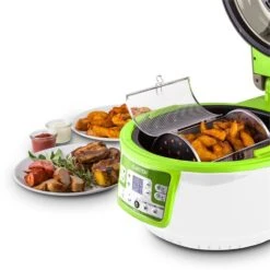 VitAir Turbo Heißluftfritteuse Grün-weiß 1400W Grillen Backen 9l 20 VitAir Turbo Heißluftfritteuse Grün-weiß 1400W Grillen Backen 9l -Haushaltsgeräte Rabatte 10028288 yy 0010 ambient klarstein vitair heissluft frieteuse