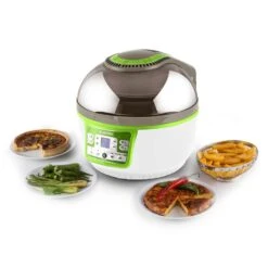 VitAir Turbo Heißluftfritteuse Grün-weiß 1400W Grillen Backen 9l 21 VitAir Turbo Heißluftfritteuse Grün-weiß 1400W Grillen Backen 9l -Haushaltsgeräte Rabatte 10028288 yy 0011 ambient klarstein vitair heissluft frieteuse
