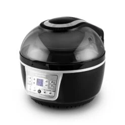 VitAir Turbo Heißluftfritteuse Grau-schwarz 1400W Grillen Backen 9l -Haushaltsgeräte Rabatte 10028290 yy 0007 titel Klarstein VitAir Heissluftfritteuse