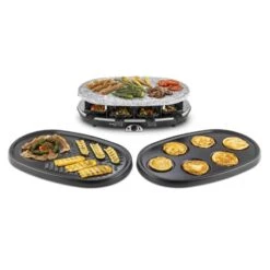 All-U-Can-Grill Raclette 4-in-1 Pancake Crêpes Steinplatte 8 Personen 13 All-U-Can-Grill Raclette 4-in-1 Pancake Crêpes Steinplatte 8 Personen -Haushaltsgeräte Rabatte 10028450 yy 0004 titel Klarstein All U Can Grill Raclettegrill 4in1
