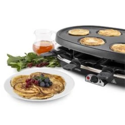 All-U-Can-Grill Raclette 4-in-1 Pancake Crêpes Steinplatte 8 Personen 18 All-U-Can-Grill Raclette 4-in-1 Pancake Crêpes Steinplatte 8 Personen -Haushaltsgeräte Rabatte 10028450 yy 0009 titel Klarstein All U Can Grill Raclettegrill 4in1