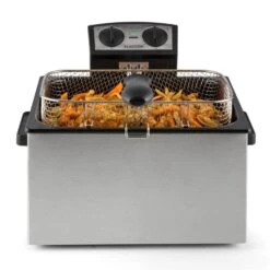 QuickPro XXL 3000 Fritteuse 5l 1,5kg 3000W Timer Edelstahl -Haushaltsgeräte Rabatte 10029073 yy 0004 ambient Klarstein QuickPro XXL 3000 Fritteuse