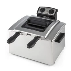 QuickPro XXL 3000 Fritteuse 5l 1,5kg 3000W Timer Edelstahl -Haushaltsgeräte Rabatte 10029073 yy 0008 titel Klarstein QuickPro XXL 3000 Fritteuse