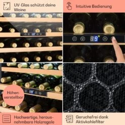 Vinsider 24 Built-In Uno Einbau-Weinkühlschrank 24 Flaschen 57 Liter -Haushaltsgeräte Rabatte 10029819 DE 0005 usp