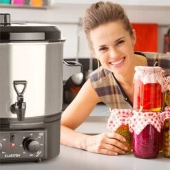 Biggie Small Einkochvollautomat Einkochtopf 16 Liter 2000 W Edelstahl -Haushaltsgeräte Rabatte 10029824 yy 0006 ambient Klarstein Einkauchautomat