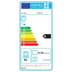Vilhelmine Backofen 55 L Einbau Energieeffizienzklasse A Schwarz 13 Vilhelmine Backofen 55 L Einbau Energieeffizienzklasse A Schwarz -Haushaltsgeräte Rabatte 10030225 energy label