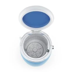 Ecowash-Pico Mini-Waschmaschine Schleuderfunktion 3,5 Kg 380W Blau -Haushaltsgeräte Rabatte 10030791 yy 0004 detail oneConcept Ecowash Pico Mini Waschmaschine blau