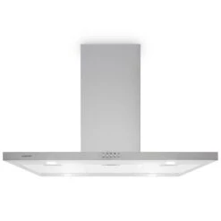 Bonita Dunstabzugshaube 90cm 500 M³/h Inselhaube Design Edelstahl -Haushaltsgeräte Rabatte 10030823 yy 0003 front Klarstein Bonita Dunstabzugshaube Inselhaube reedit v2