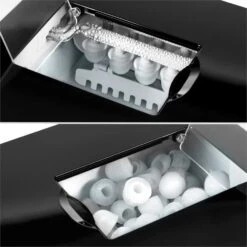 Ice Volcano 2G Eismaschine LED 12kg Je 24h 2l 6-12min Schwarz -Haushaltsgeräte Rabatte 10030844 yy 0008 detail Klarstein Ice Volcano 2G Eismaschine schwarz reedit v4