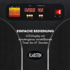 Fruit Jerky 14 Dörrautomat 1000W 30 Bis 70 °C 14 Etagen LC-Display -Haushaltsgeräte Rabatte 10031317 de 0003 logo