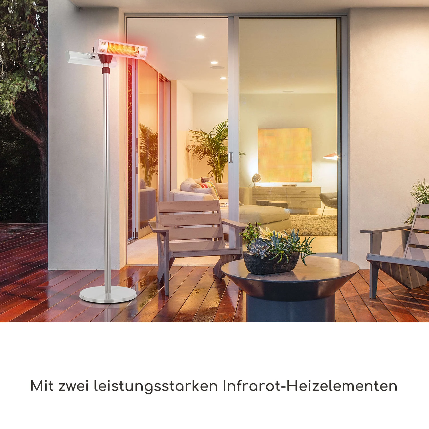 Heat Guard Pro Stand-Heizstrahler IR ComfortHeat 3000W Fernbedienung 3 Heat Guard Pro Stand-Heizstrahler IR ComfortHeat 3000W Fernbedienung – Bild 3