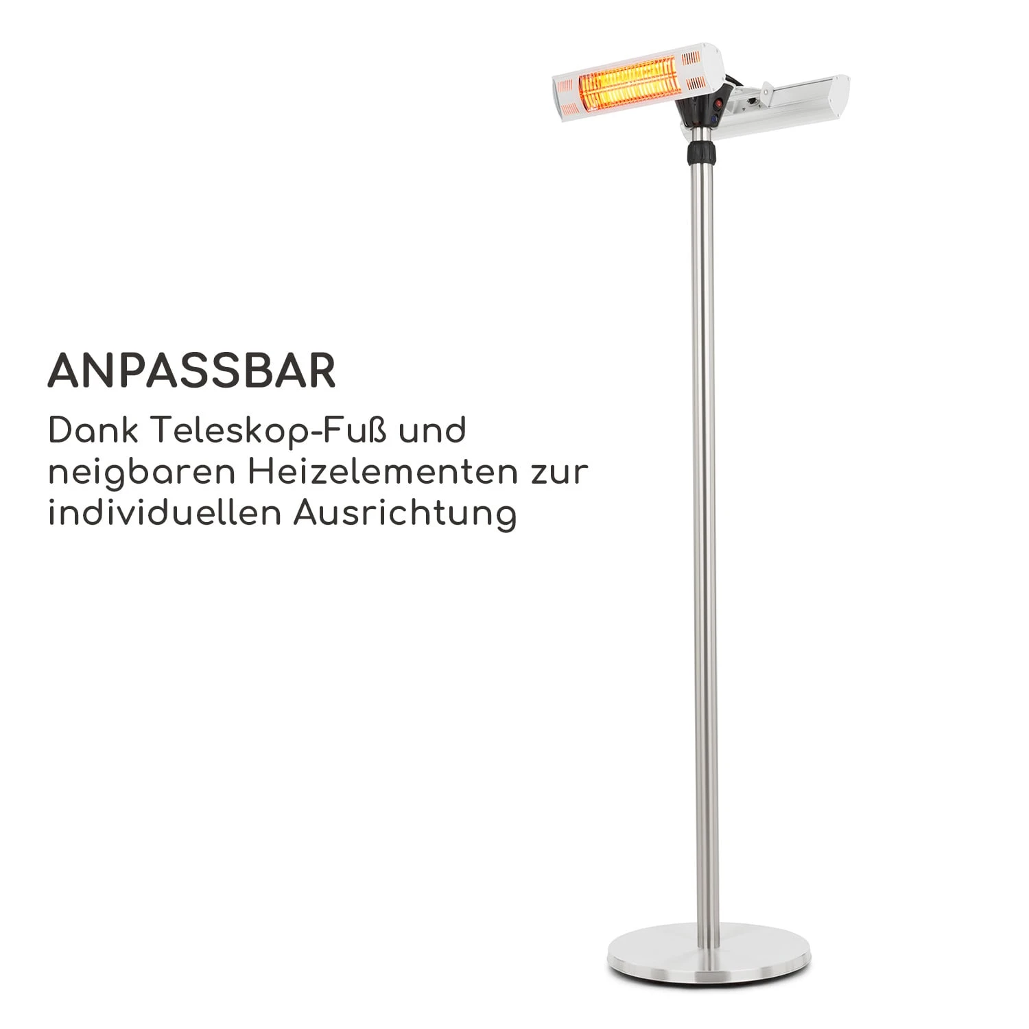 Heat Guard Pro Stand-Heizstrahler IR ComfortHeat 3000W Fernbedienung 4 Heat Guard Pro Stand-Heizstrahler IR ComfortHeat 3000W Fernbedienung – Bild 4