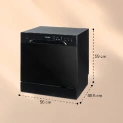 Amazonia 8 Geschirrspülmaschine 1620 Watt 8 Maßgedecke 49 DB Aquastop -Haushaltsgeräte Rabatte 10031525 yy 0006 logo