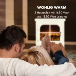 St. Moritz Elektrischer Kamin 1650W/1850W Flammenillusion Rauchfrei -Haushaltsgeräte Rabatte 10031526 de 0003 logo