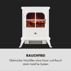 St. Moritz Elektrischer Kamin 1650W/1850W Flammenillusion Rauchfrei -Haushaltsgeräte Rabatte 10031526 de 0006 logo