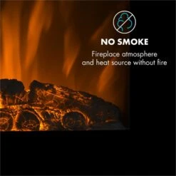 Lausanne Vertical Elektrischer Kamin 1000/2000 W Fernbedienung Dimmer -Haushaltsgeräte Rabatte 10031556 yy 0005 logo Klarstein Lausanne Vertical Elektrischer Kamin reedit