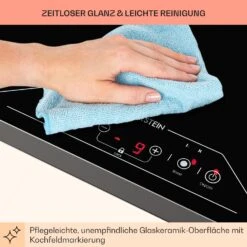 Deejay Freizonen-Induktionskochfeld 3500 W Glaskeramik Touch Schwarz -Haushaltsgeräte Rabatte 10031633 de 0008 usp