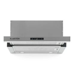 Vinea Unterbau-Dunstabzugshaube Flachschirmhaube 60cm Silber -Haushaltsgeräte Rabatte 10031682 yy 0003 front Klarstein Vinea Unterbau Dunstabzugshaube silber