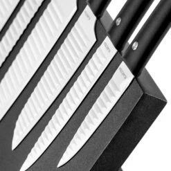 Kashira Messerset 7-tlg Magnetblock Antihaftversiegelung Edelstahl -Haushaltsgeräte Rabatte 10031845 yy 0004 logo