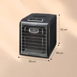Fruit Jerky Plus 9 Dörrautomat Timer 9 Ablagen 600-700 W 35-70 °C -Haushaltsgeräte Rabatte 10031936 yy 0005 logo
