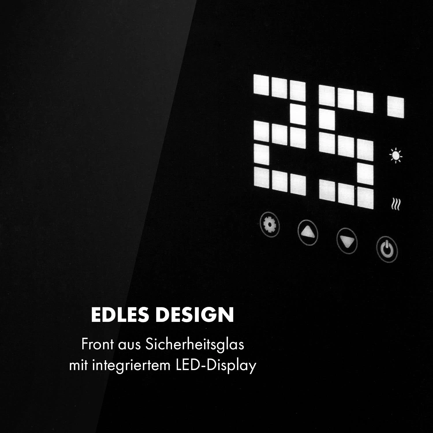 Bornholm Single Konvektions-Heizgerät Thermostat Timer 1000W 70m² 6 Bornholm Single Konvektions-Heizgerät Thermostat Timer 1000W 70m² – Bild 6