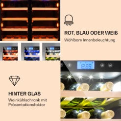 Vinovilla 42 Twin Built-In Duo Weinkühlschrank 2 Zonen 126l 42 Fl Glas -Haushaltsgeräte Rabatte 10032032 de 0003 logo