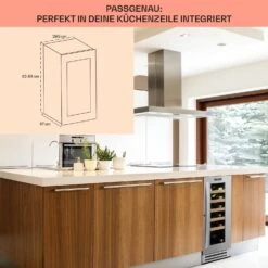 Vinovilla Smart Weinkühlschrank 50l / 20 Flaschen Glastür Edelstahl -Haushaltsgeräte Rabatte 10032037 DE 0006 usp