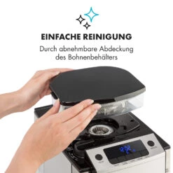 Aromatica X Kaffeemaschine Mahlwerk Glaskanne Aroma+ Edelstahl 14 Aromatica X Kaffeemaschine Mahlwerk Glaskanne Aroma+ Edelstahl -Haushaltsgeräte Rabatte 10032102 de 0005 logo