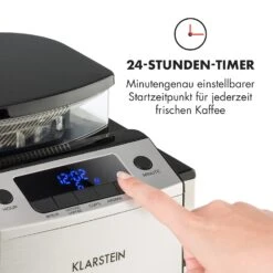 Aromatica X Kaffeemaschine Mahlwerk Glaskanne Aroma+ Edelstahl 15 Aromatica X Kaffeemaschine Mahlwerk Glaskanne Aroma+ Edelstahl -Haushaltsgeräte Rabatte 10032102 de 0006 logo