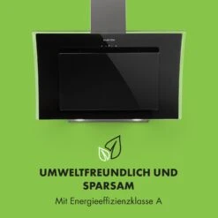 Sabia 90 Dunstabzugshaube 90cm 600m³/h LEDs 3 Leistungsstufen Schwarz -Haushaltsgeräte Rabatte 10032292 de 0004 logo