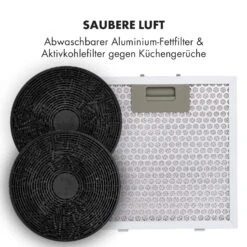 Barett Inselabzugshaube Ø35cm Umluft 558 M³/h LED Aktivkohlefilter -Haushaltsgeräte Rabatte 10032302 de 0005 logo