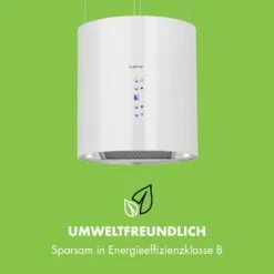 Barett Inselabzugshaube Ø35cm Umluft 558 M³/h LED Aktivkohlefilter -Haushaltsgeräte Rabatte 10032302 de 0006 logo