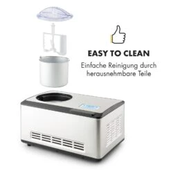 Dolce Bacio Eiscremebereiter Kompressor 2l LCD-Display Touch Edelstahl -Haushaltsgeräte Rabatte 10032322 de 0007 logo