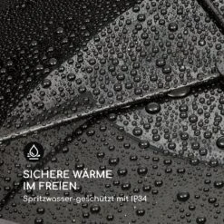 Venice Heat Stand Infrarot-Heizstrahler 1000/2000W Carbon IP34 -Haushaltsgeräte Rabatte 10032567 de 0005 logo