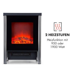 Copenhagen Elektrischer Kamin 950/1900W Thermostat Glasfront -Haushaltsgeräte Rabatte 10032588 de 0003 logo