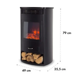 Bormio Elektrischer Kamin 950/1900W Thermostat Wochentimer -Haushaltsgeräte Rabatte 10032590 de 0009 logo