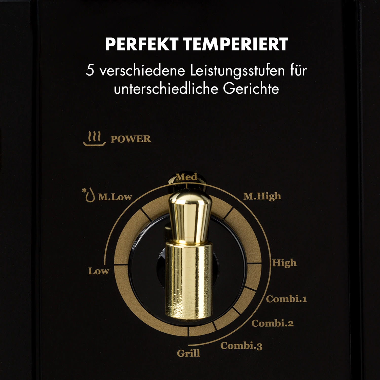 Victoria 20 Einbau-Mikrowelle, 20 L, 800 W, Grill: 1000 W, Schwarz 5 Victoria 20 Einbau-Mikrowelle, 20 L, 800 W, Grill: 1000 W, Schwarz – Bild 5