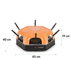 Capricciosa Pizzaofen 1500W Abdeckung Aus Terracotta Warmhaltefunktion -Haushaltsgeräte Rabatte 10032597 yy 0009 logo