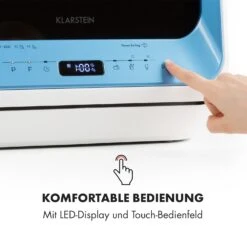 Amazonia Mini Geschirrspülmaschine 6 Programme LED-Display -Haushaltsgeräte Rabatte 10032678 de 0004 logo