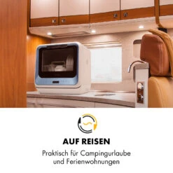 Amazonia Mini Geschirrspülmaschine 6 Programme LED-Display -Haushaltsgeräte Rabatte 10032678 de 0009 logo